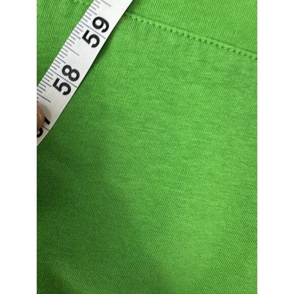 Whimsical Green Jelly Youtuber Merch Sweatershirt Smiling Jelly-Bean Face Kawaii - Picture 6 of 7